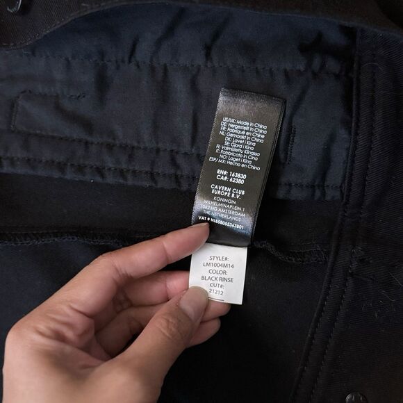 Liverpool Los Angeles Women's Kolten Denim Jacket Black L NWT Western Stretch - Picture 16 of 16